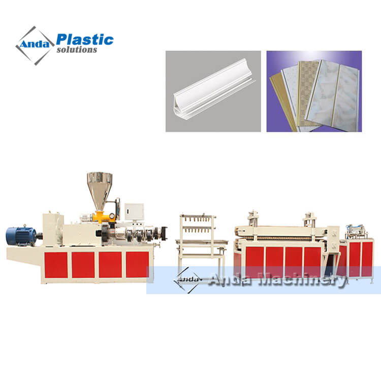 PVC ceiling panel making machine / extrusion line / production line 