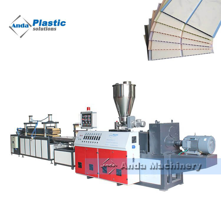 China pvc ceiling panel machine / pvc ceiling panel production line with price