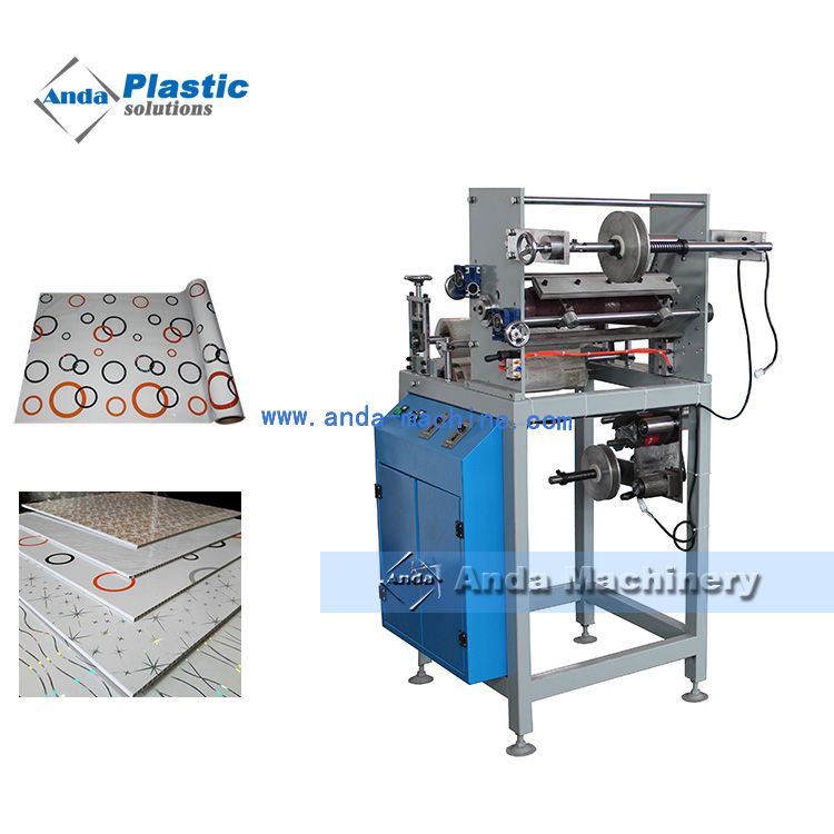 online hot stamping machine for PVC ceiling 