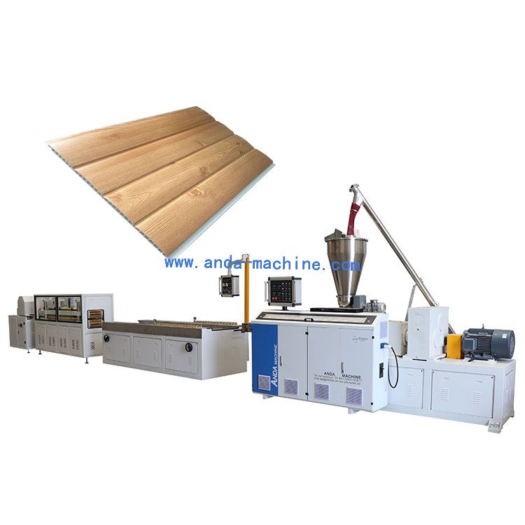  PVC Double Screw Ceiling Panel Making Machinery