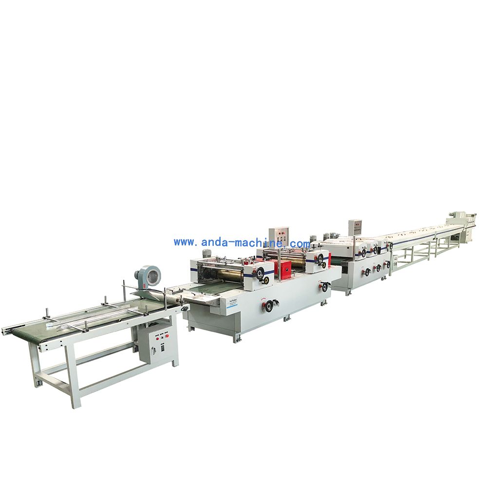Two Color Printing And UV Coating Machine For PVC Ceiling