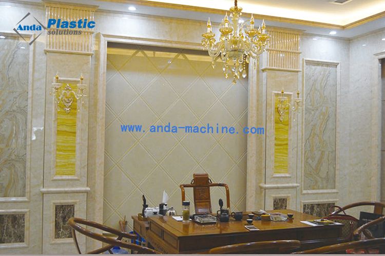 PVC Artificial Marble Sheet Extrusion Line 