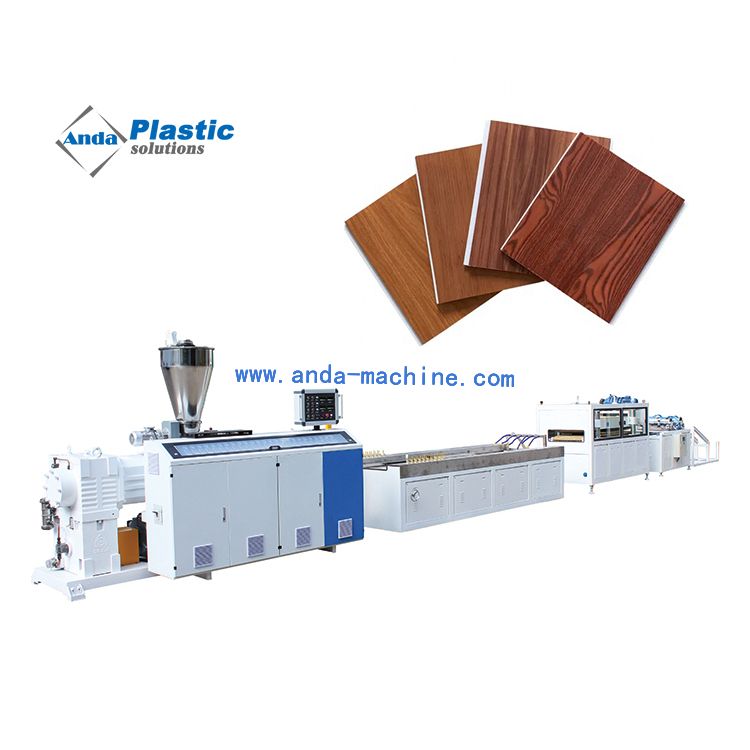 PVC Double Screw Ceiling Wall Machine/extruder Machine/production Line