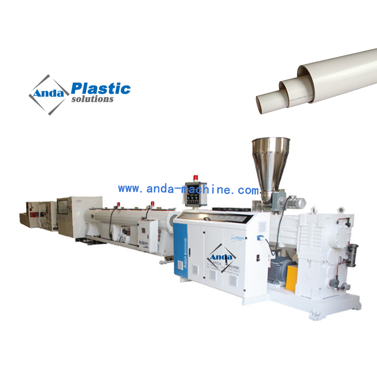 110-315mm UPVC PVC Plastic Pipe Machine
