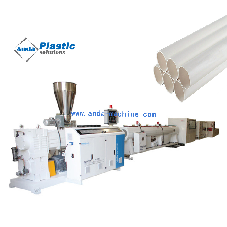 Anda Machinery High Output Plastic PVC Pipe Extrusion Machine