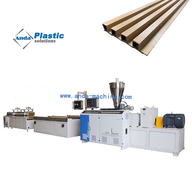 PS Louvers Fluted Wall Panel Making Extrusion Production Line Plant