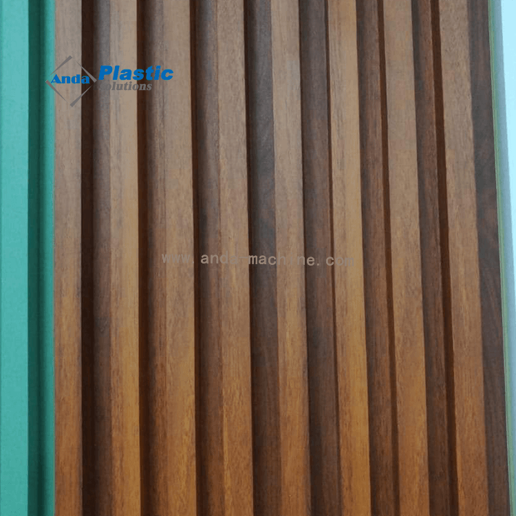 PS Louvers Fluted Wall Panel Making Extrusion Production Line Plant