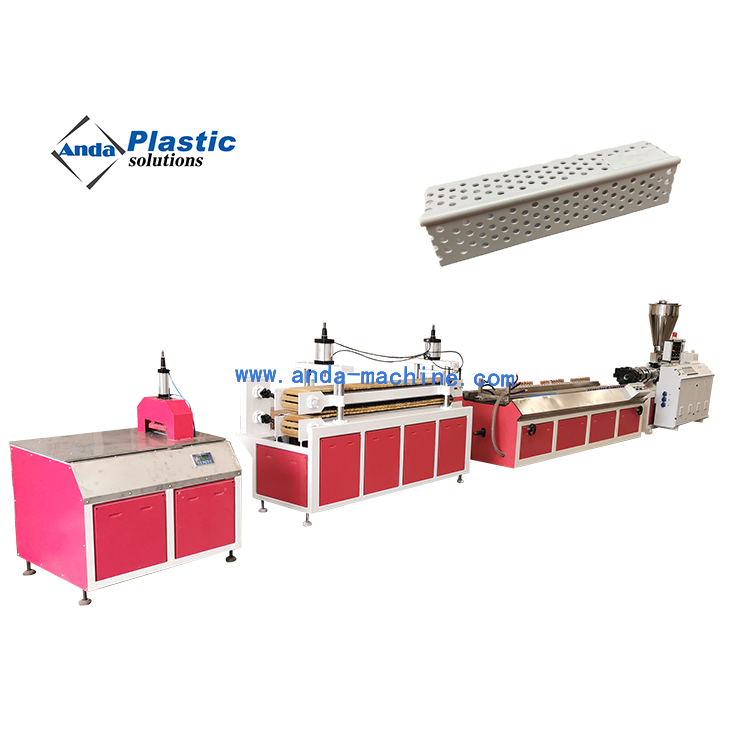 Full Automatic PVC Corner Trim Extrusion Machine Production Line