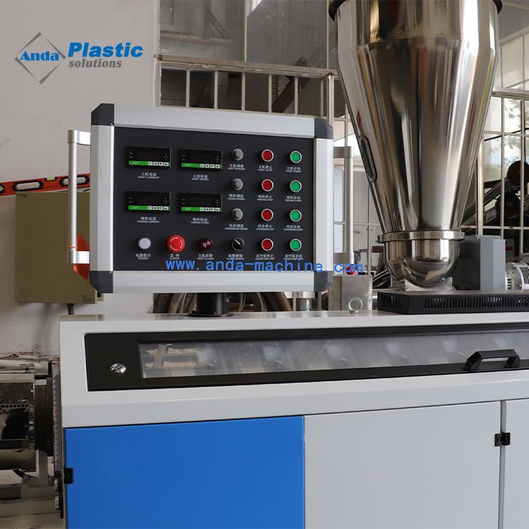 32mm PVC U Shape Flexible Trim Extrusion Production Line Machine