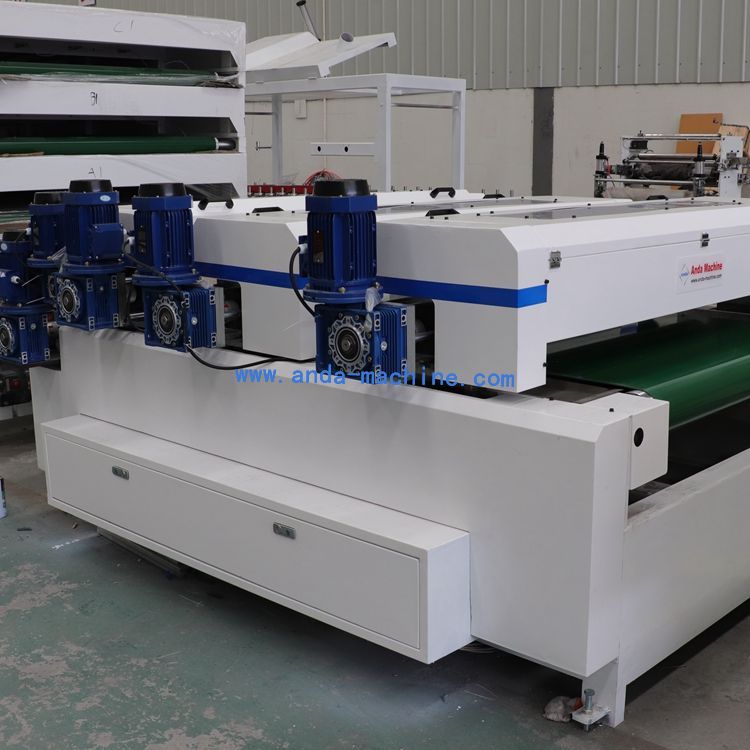 Double Colors Printing And UV Coating Machine For Pvc Ceiling Panels