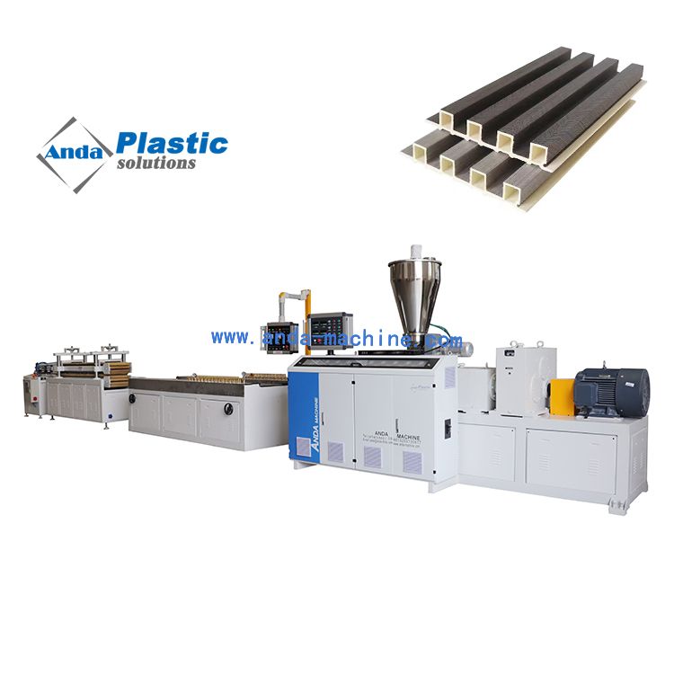 PS WPC Louvers Making Extrusion Machine