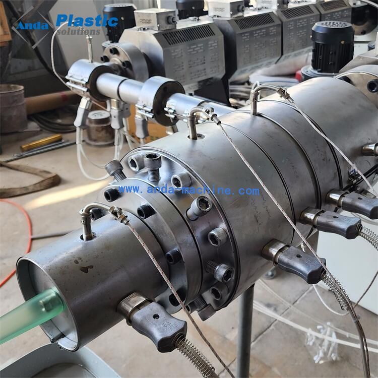High Speed Pprc Pert Hdpe Water And Gas Pipe Making Machine