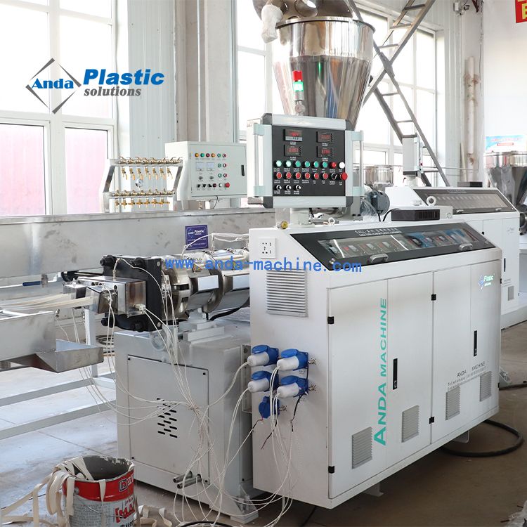 4 Out Pvc Edge Banding Tape Extrusion Machine