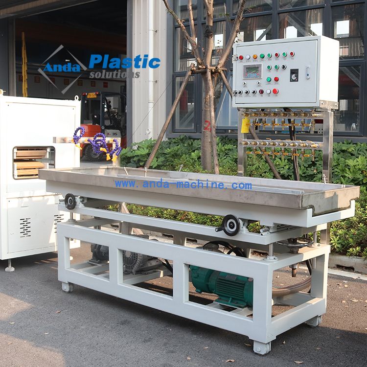 65/132 WPC Louvers Fluted Wall Panel Extrusion Machine