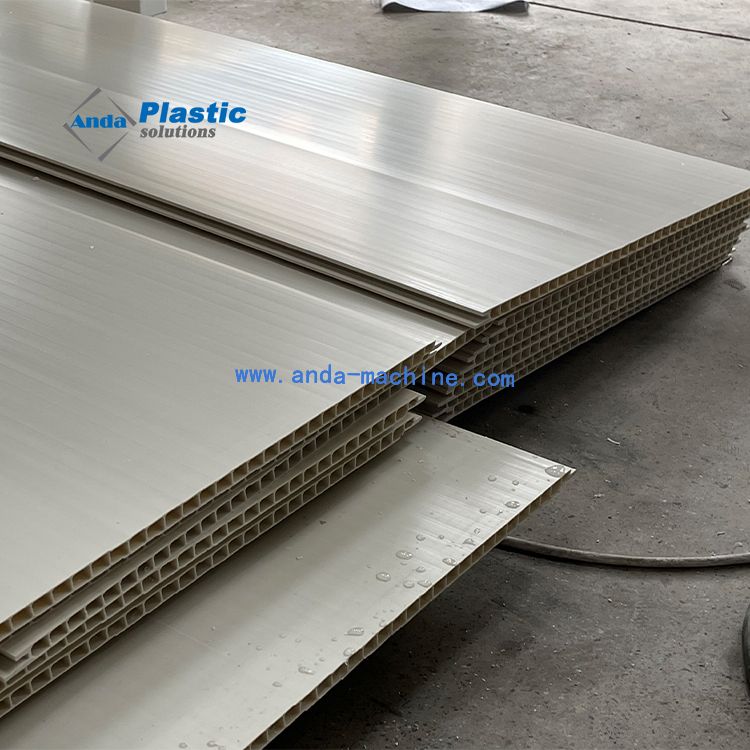 SJSZ55/110 Decorative Plastic Pvc Ceiling / Board Plastic Wall Panel Making Machine