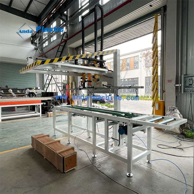 Most Professional PVC Ceiling Panel Production Line With Conical Twin Screw Extruder