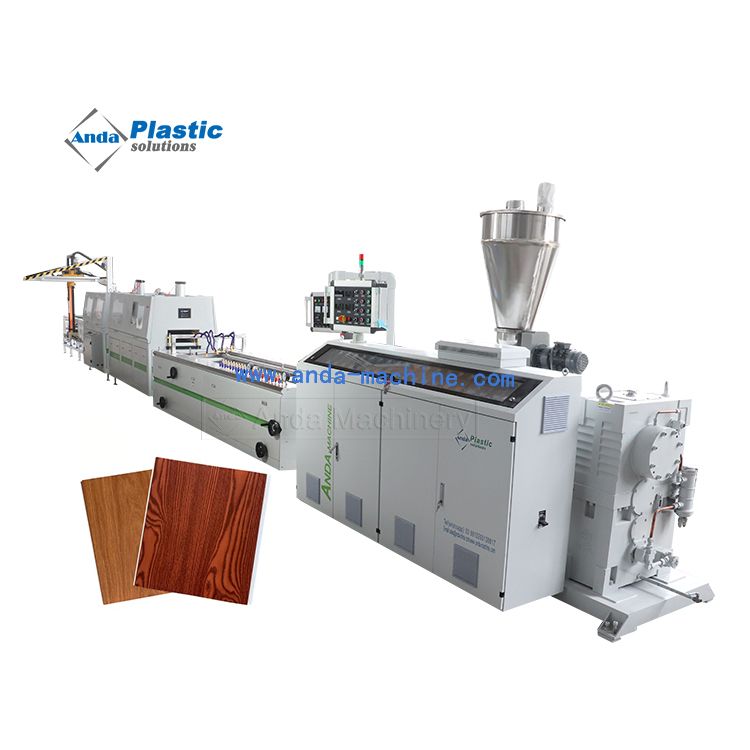 PVC Ceiling Wall Panel Making Extrusion Machine Manufacturer 