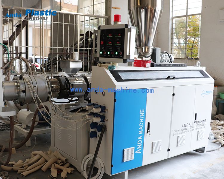 HDPE Double Wall Corrugated Pipe Extrusion Line