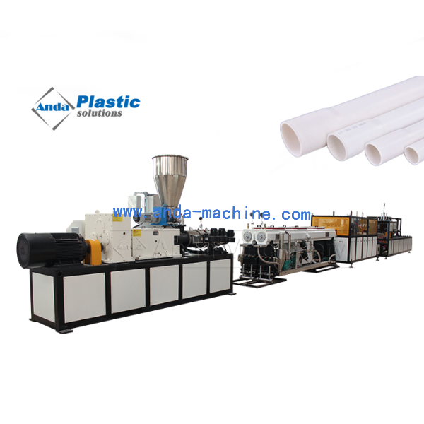 PVC Fiber Braided Reinforced Pipe Extrusion Line