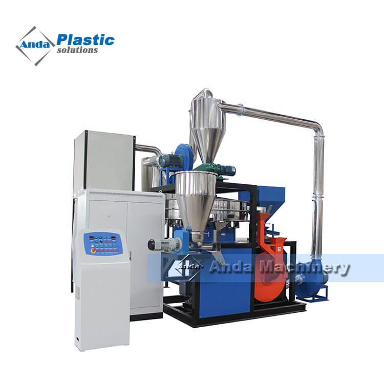 PVC High Speed Plastic Pulverizer Machine Pulverizer Mill PVC Pulverizer