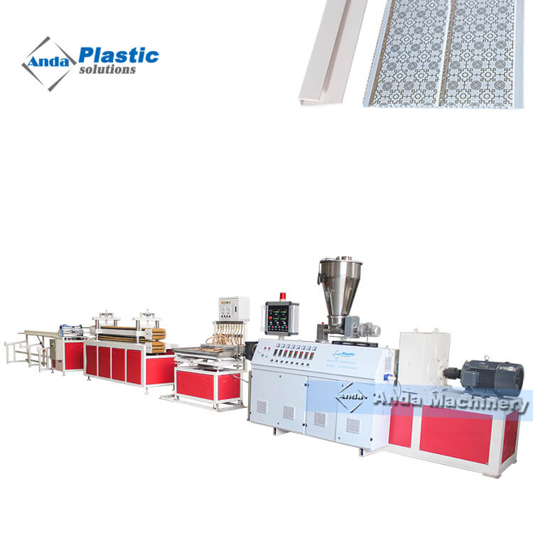 Automatic PVC Ceiling Panel Production Line With Turnkey Solution