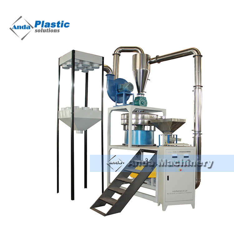 High output Plastic pulverizer for LDPE