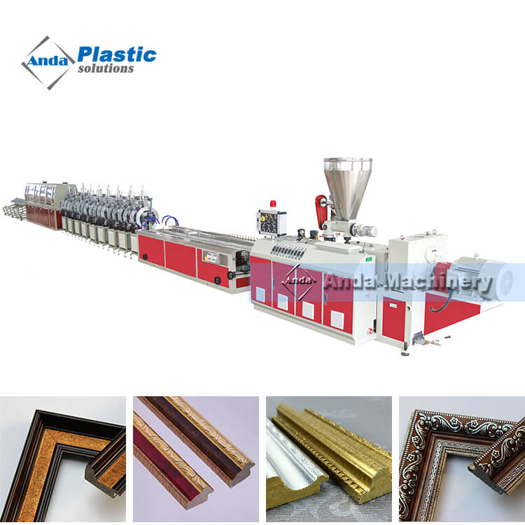 Foam PS Profile Extrusion Machine For Picture Frame