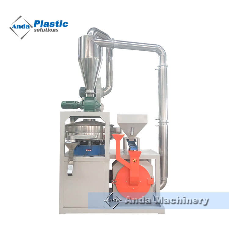 High Productivity Plastic PVC Pipe Grinder Machine