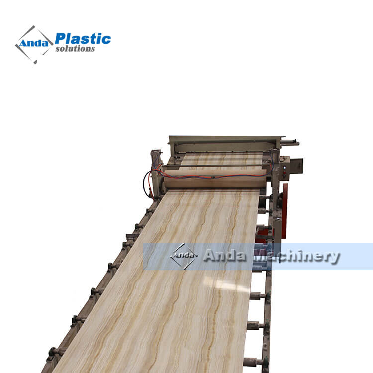PVC artificial marble stone production line with complete solutions