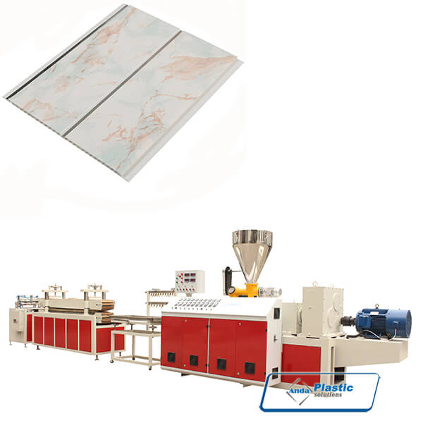 China pvc ceiling panel machine / pvc ceiling panel production line with price