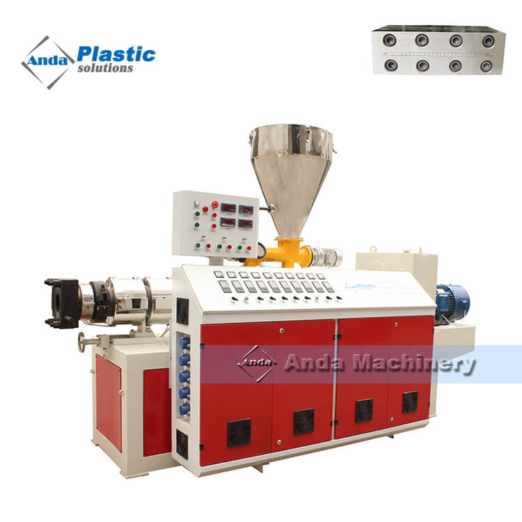 PVC ceiling production line with two color printing machine