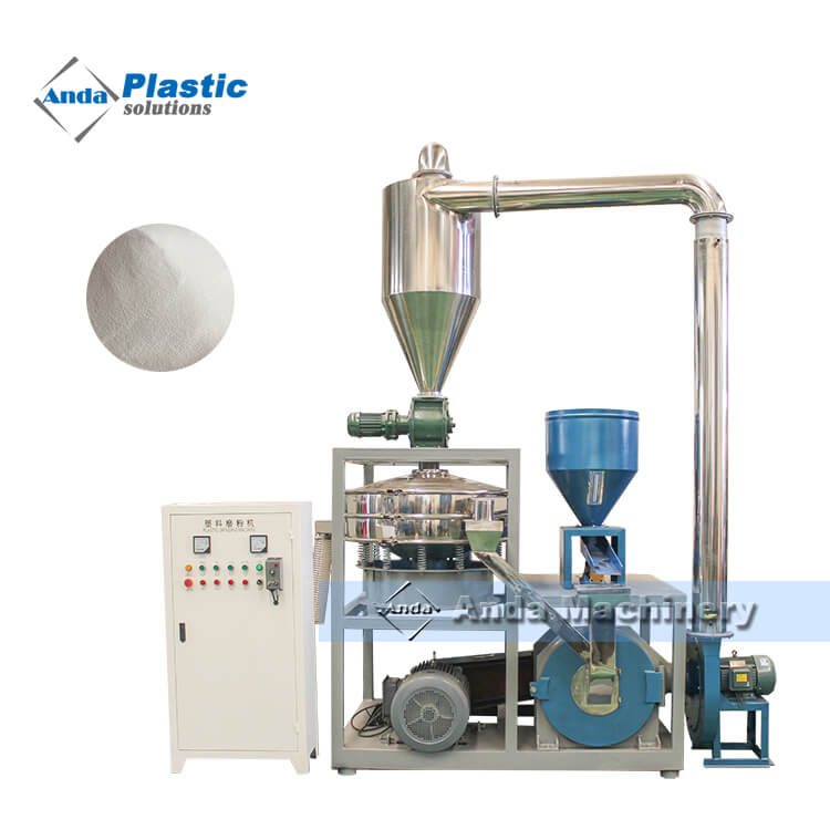 PVC pulverizer grinding machine for waste material