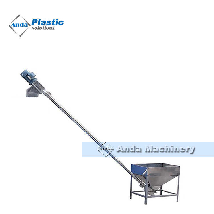 PVC screw loader for mixer