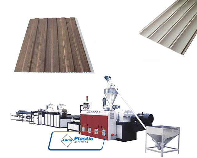 Complete set PVC wall panel machine manufacturer 