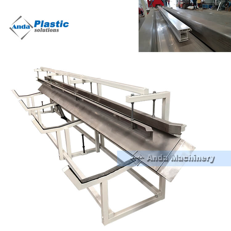 PVC window frame profile production line