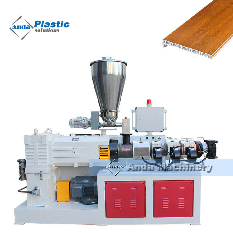 PVC window sill extruder machine with complete solutions 