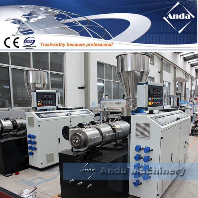 twin screw extruder for PVC wall panel