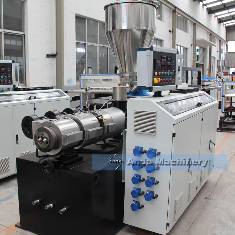 conical twin screw extruder