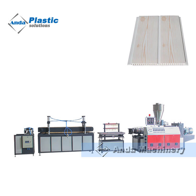 5.5m/min high speed PVC ceiling extruder