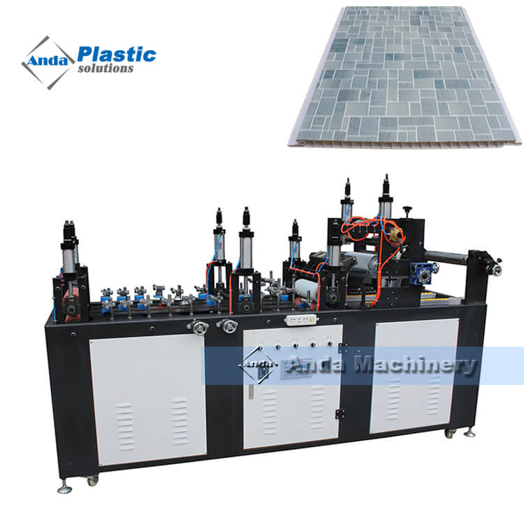 hot stamping transfer machine for PVC ceiling panel