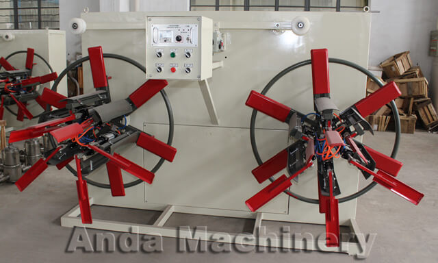 high speed double disc winding machine/winder
