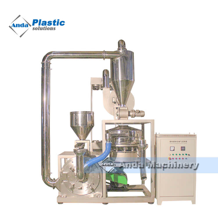 China LDPE plastic pulverizing machine , grinding machine manufacturer