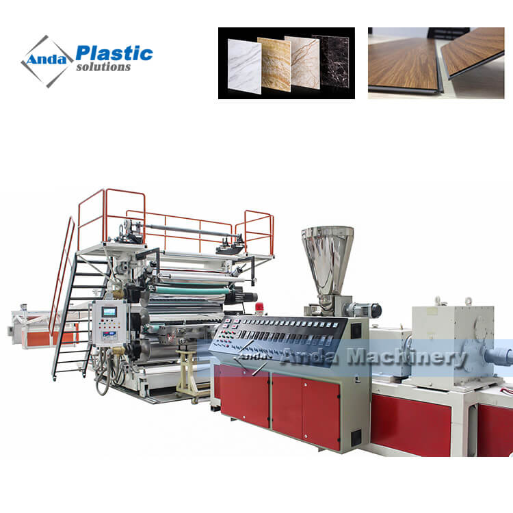 plastic sheet making machine