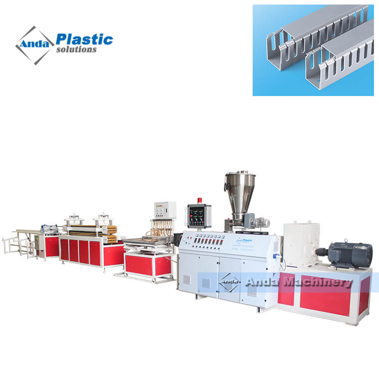 pvc cable trunking production line