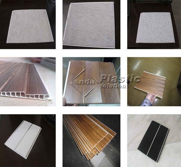 New Design Pvc Laminated Ceiling Tiles Production Line