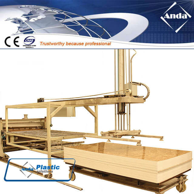 PVC imitation marble sheet production line manufacturer