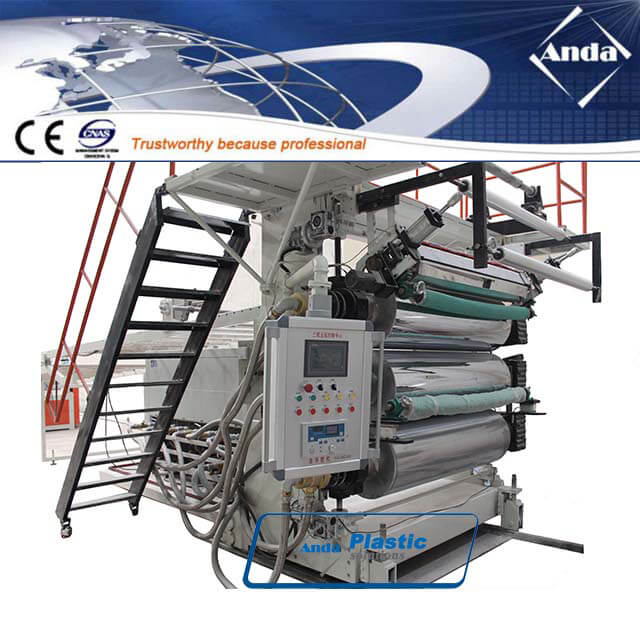 PVC marble wall panel production line