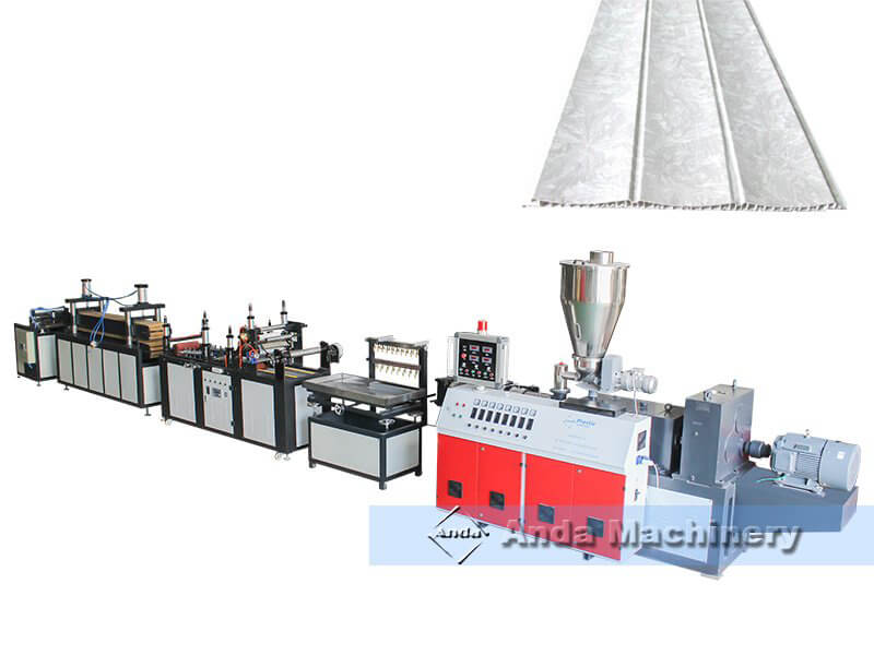 hot sale 250mm pvc ceiling wall panel production line/making machine manufaturer in Pakistan