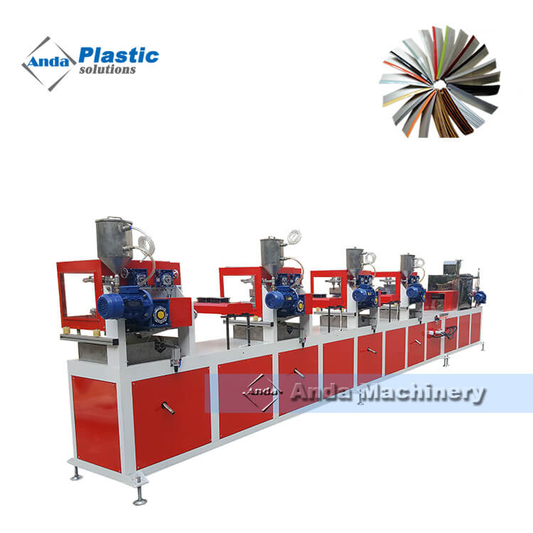 three and four color Printing machine for PVC edge band
