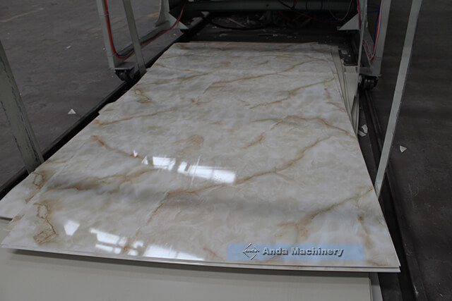 PVC decorative marble sheet for wall decoration